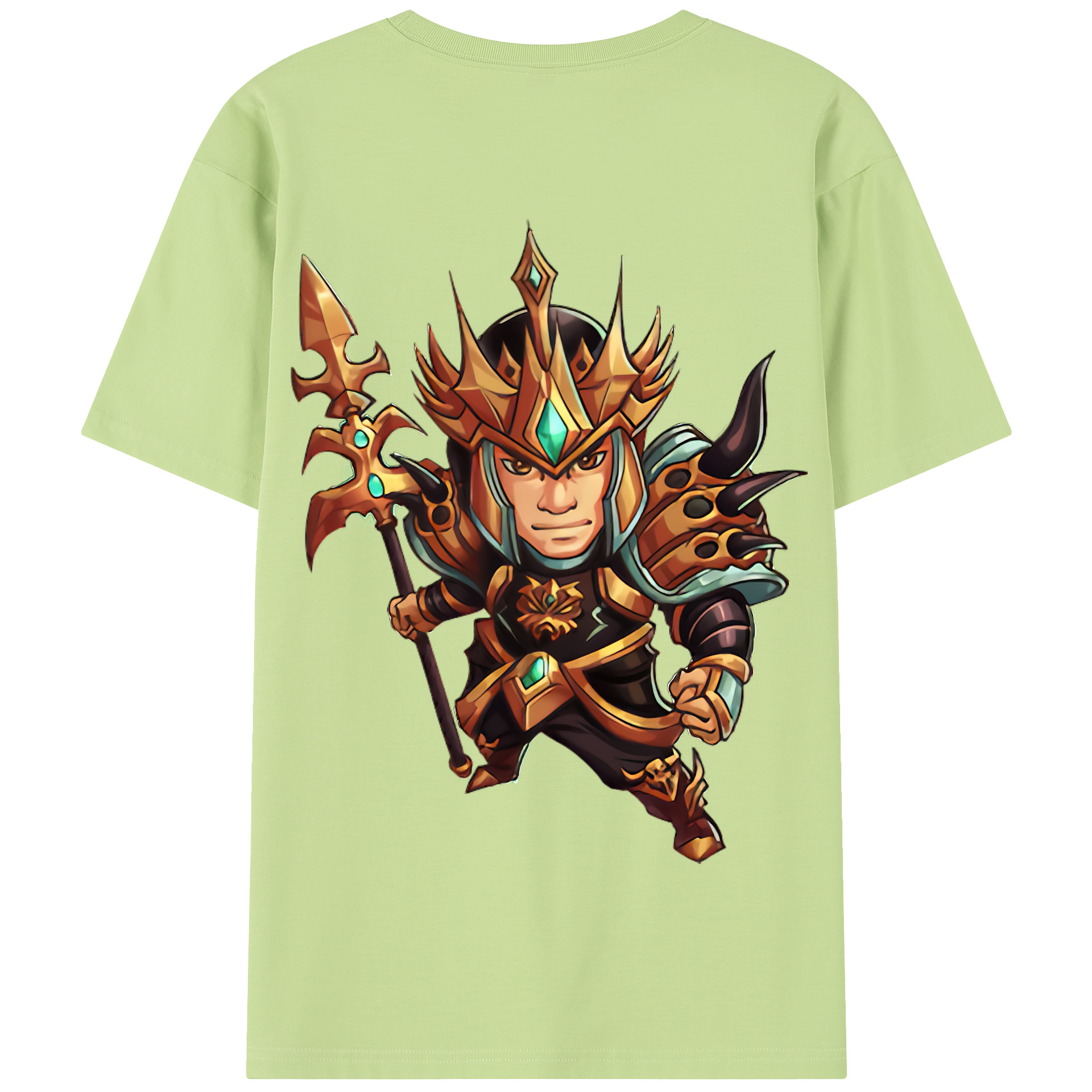 リーグ・オブ・レジェンド League of Legends LOL 綿100％半袖Tシャツ（背面プリント）